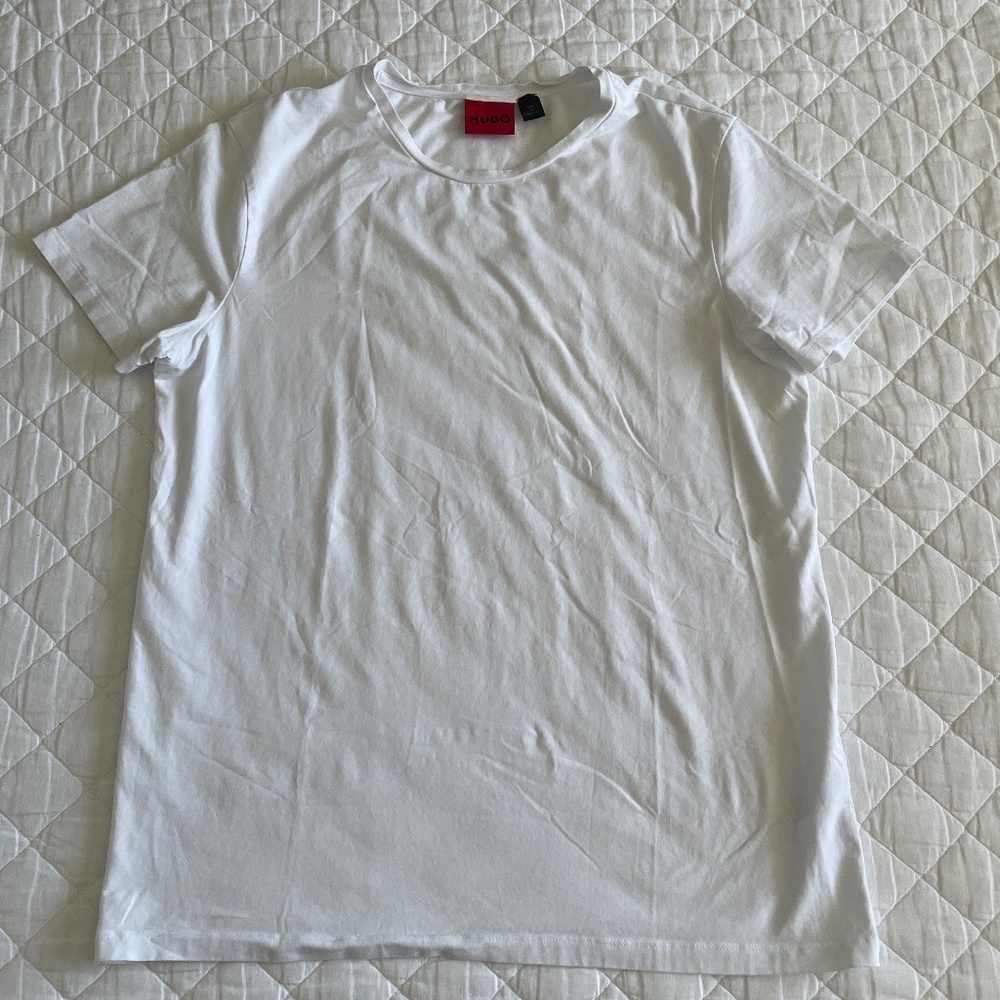 Hugo‎ Boss White Crew Tee T-shirt